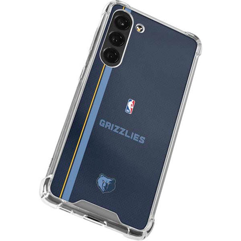 NBA Memphis Grizzlies Jersey Galaxy S24 FE Clear Case